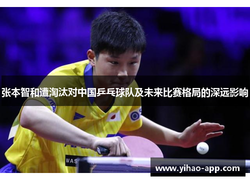 张本智和遭淘汰对中国乒乓球队及未来比赛格局的深远影响