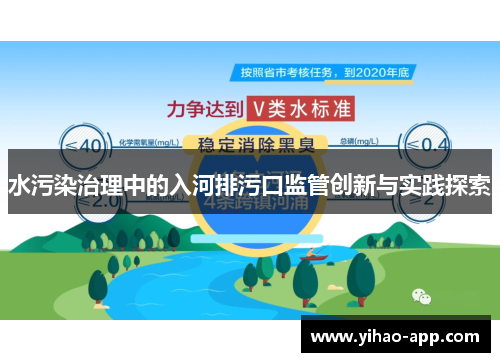 水污染治理中的入河排污口监管创新与实践探索